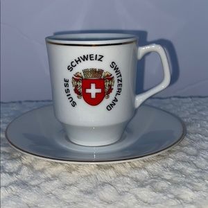 Switzerland Teacup & Saucer